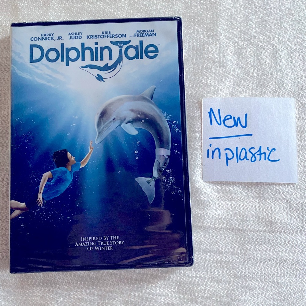 Dolphin Tale DVD Movie NEW IN PLASTIC 🎥 🍿 📀 Clearwater FL Marine Aquarium